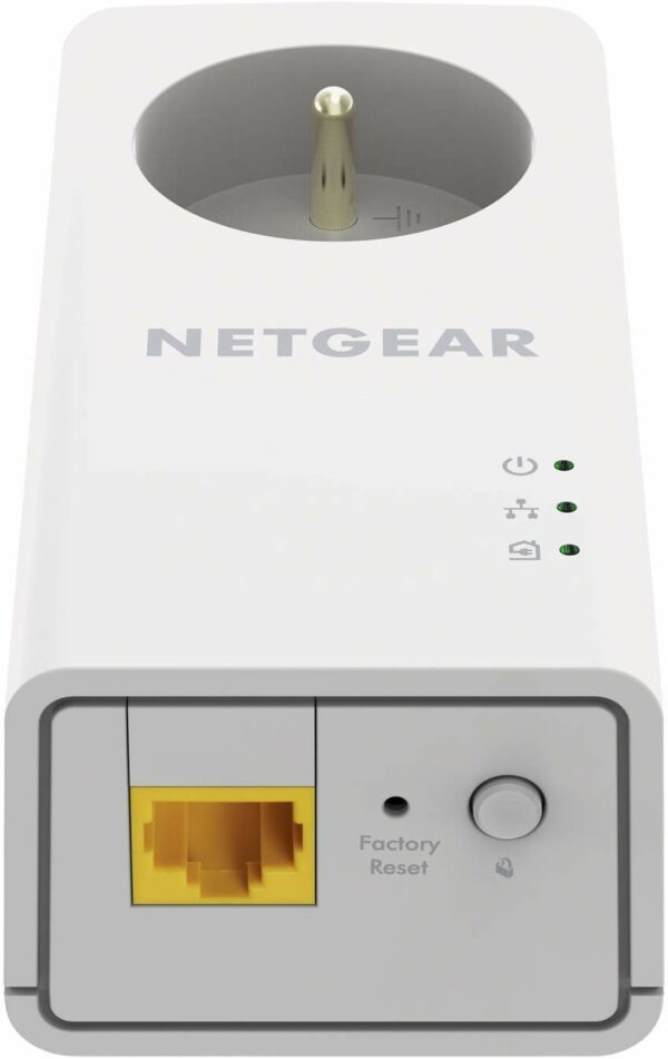 NETGEAR PLP1000-100FRS Pack de 2 prises CPL 1000 Mbps