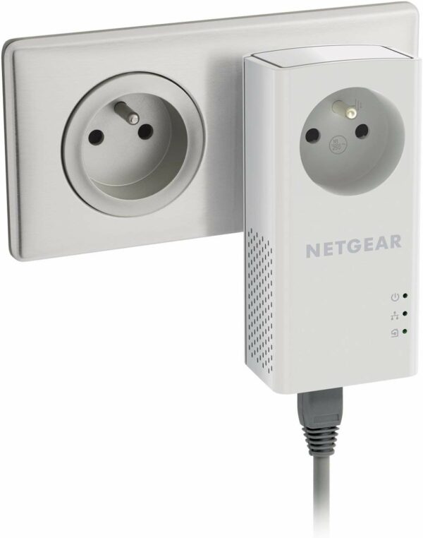 NETGEAR PLP1000-100FRS Pack de 2 prises CPL 1000 Mbps