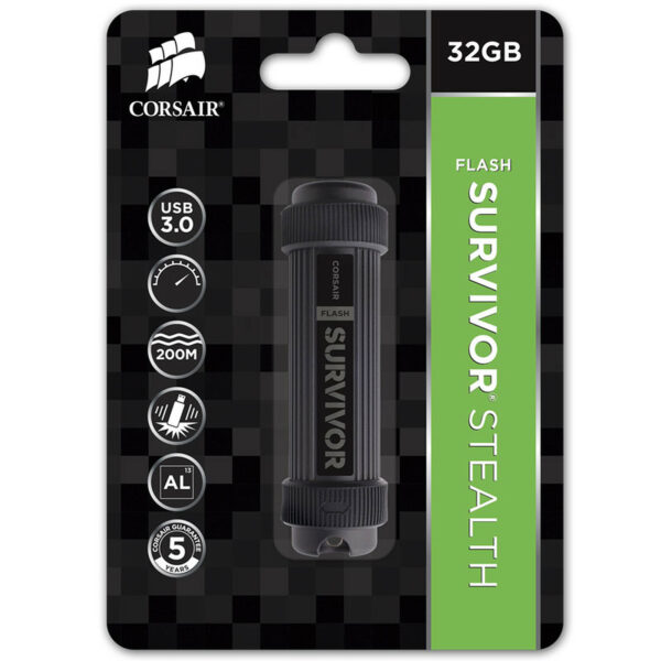 Corsair Flash Survivor Stealth 3.0 32 Go