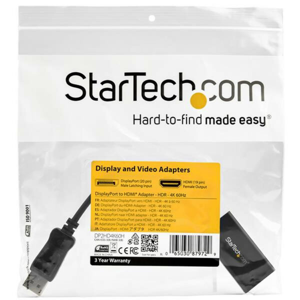 StarTech.com Câble Adaptateur DisplayPort vers HDMI